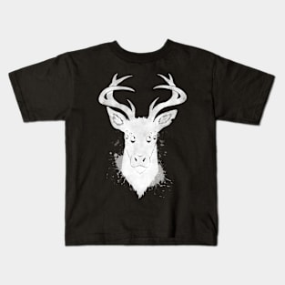 Spider Deer Negative Kids T-Shirt